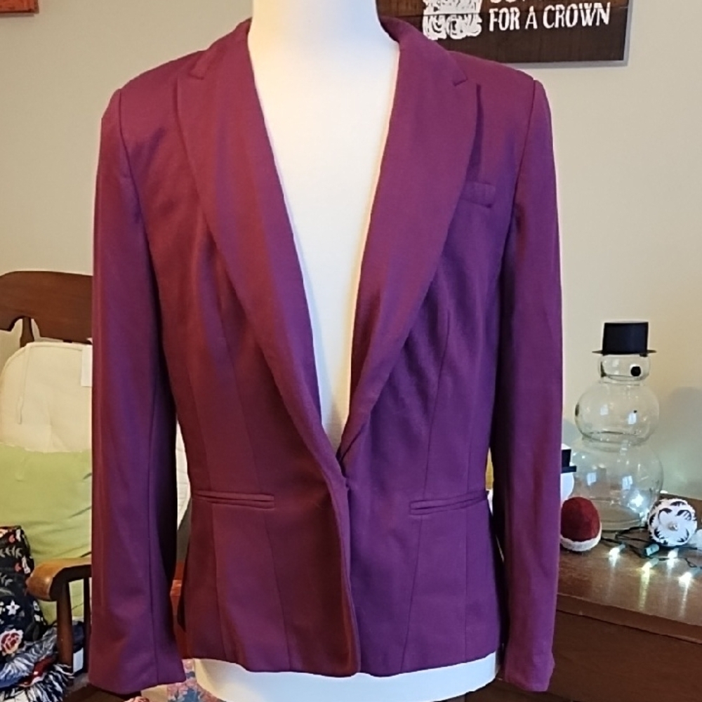 Purple blazer by Stylus XL